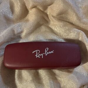 Ray-Ban Hard Glasses Case Velvet Lining Fits Kids or Small Glasses